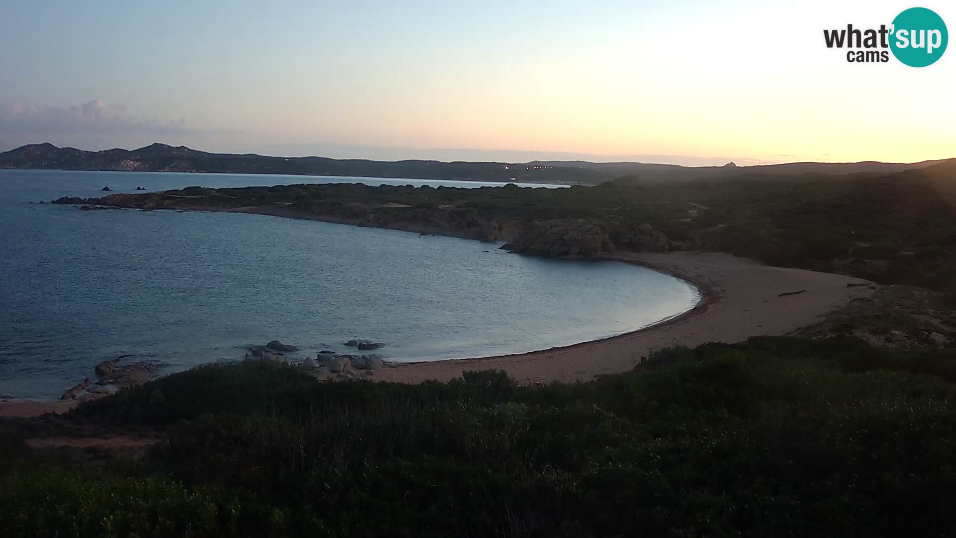 Webcam en direct Plage de Cala Pischina – Aglientu – Sardaigne