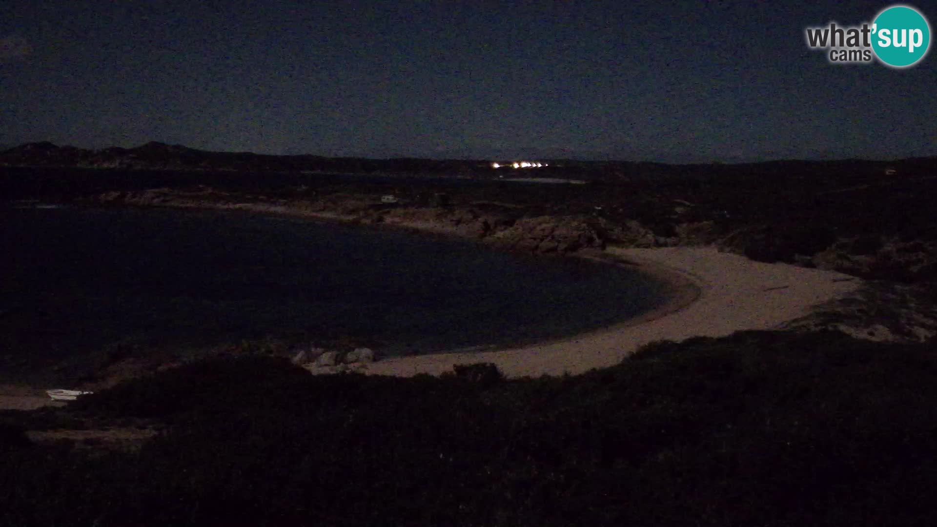 Cámara web en vivo Playa de Cala Pischina – Aglientu – Cerdeña