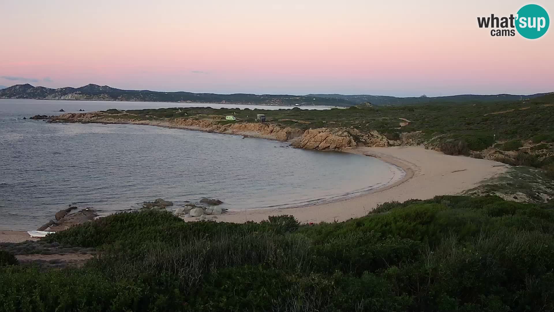 Live Webcam Strand Cala Pischina – Aglientu – Sardinien