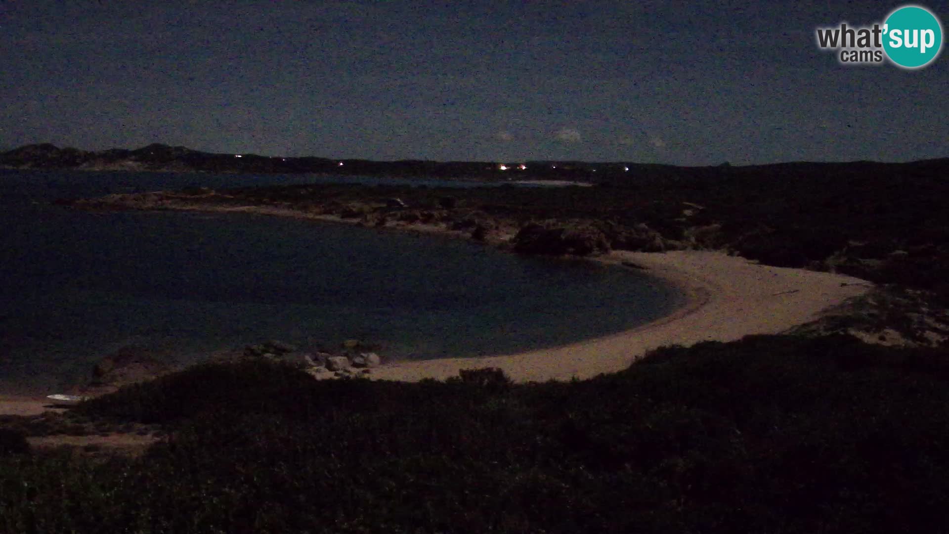 Live webcam Spiaggia di Cala Pischina – Aglientu – Sardegna