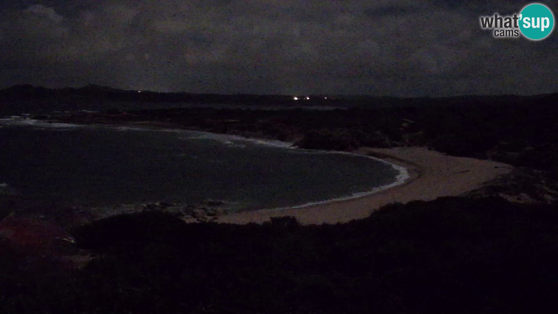 Cámara web en vivo Playa de Cala Pischina – Aglientu – Cerdeña