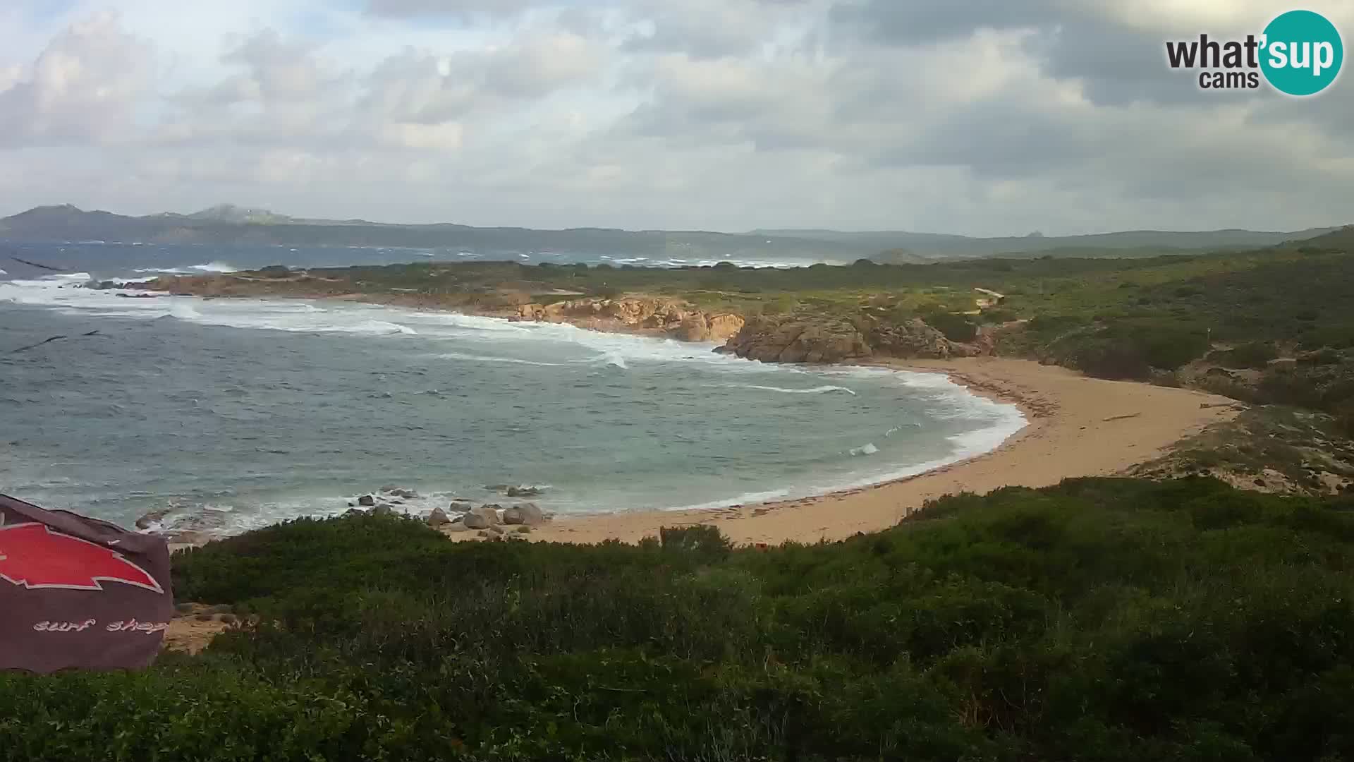 Live webcam Spiaggia di Cala Pischina – Aglientu – Sardegna