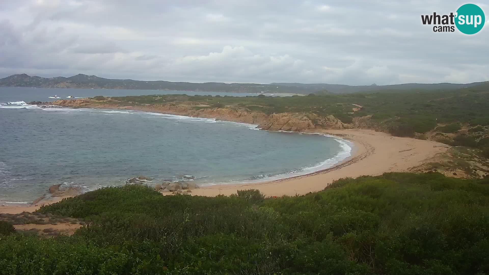 Live Webcam Strand Cala Pischina – Aglientu – Sardinien