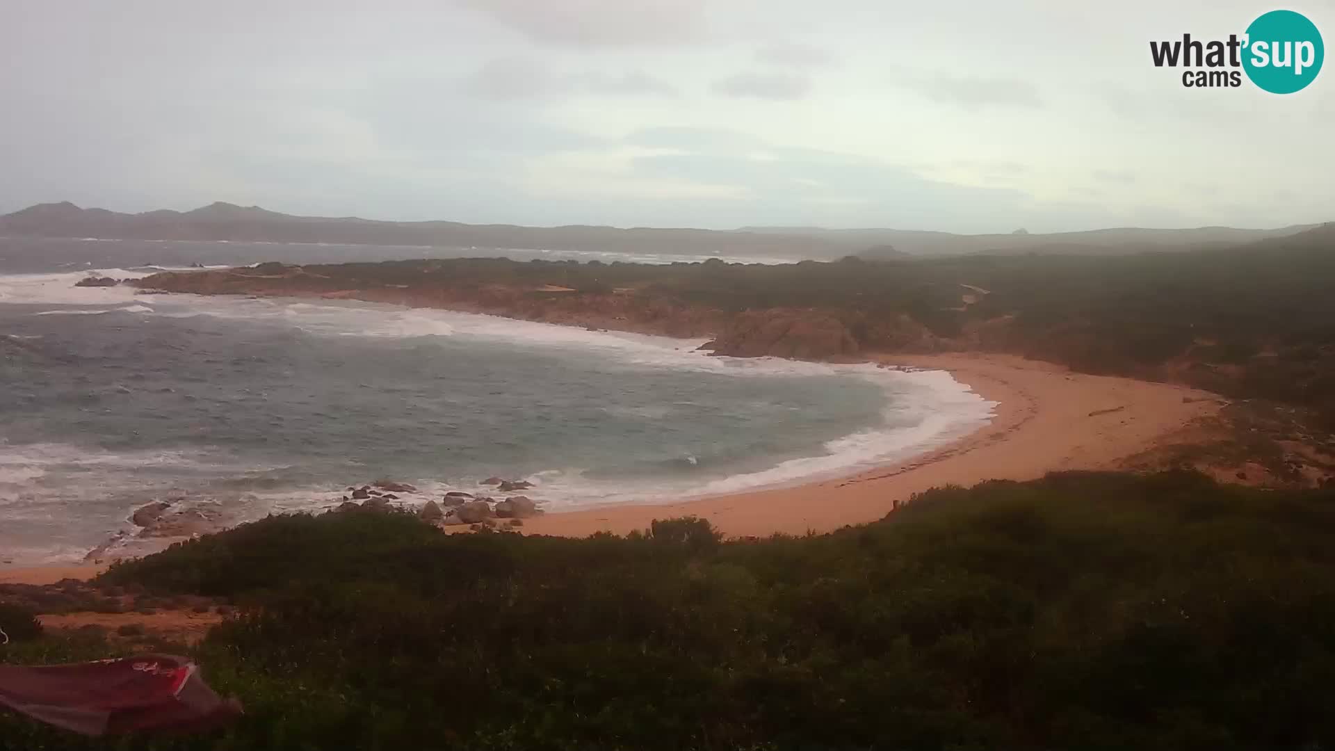 Live webcam Spiaggia di Cala Pischina – Aglientu – Sardegna