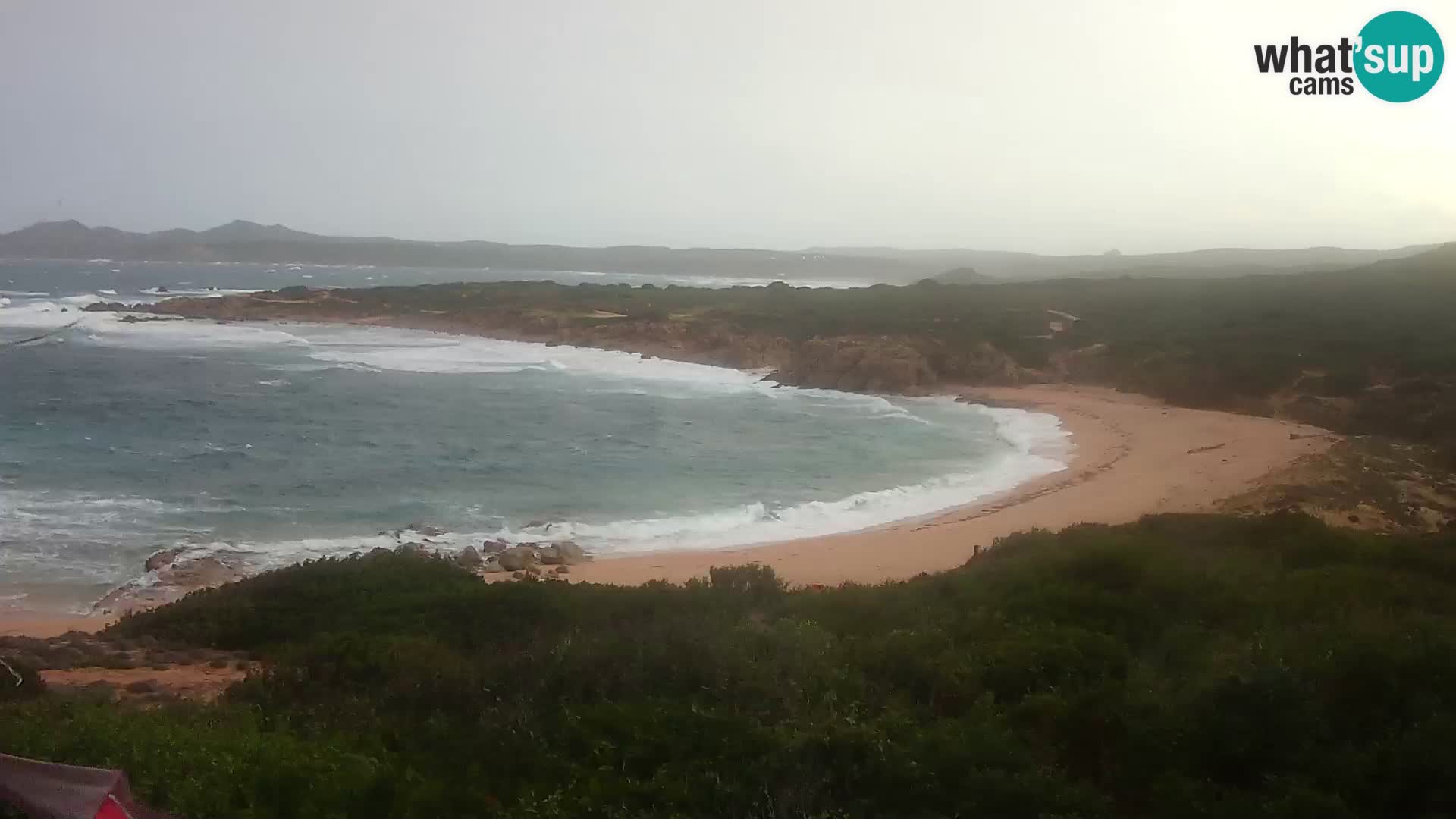 Live Webcam Strand Cala Pischina – Aglientu – Sardinien