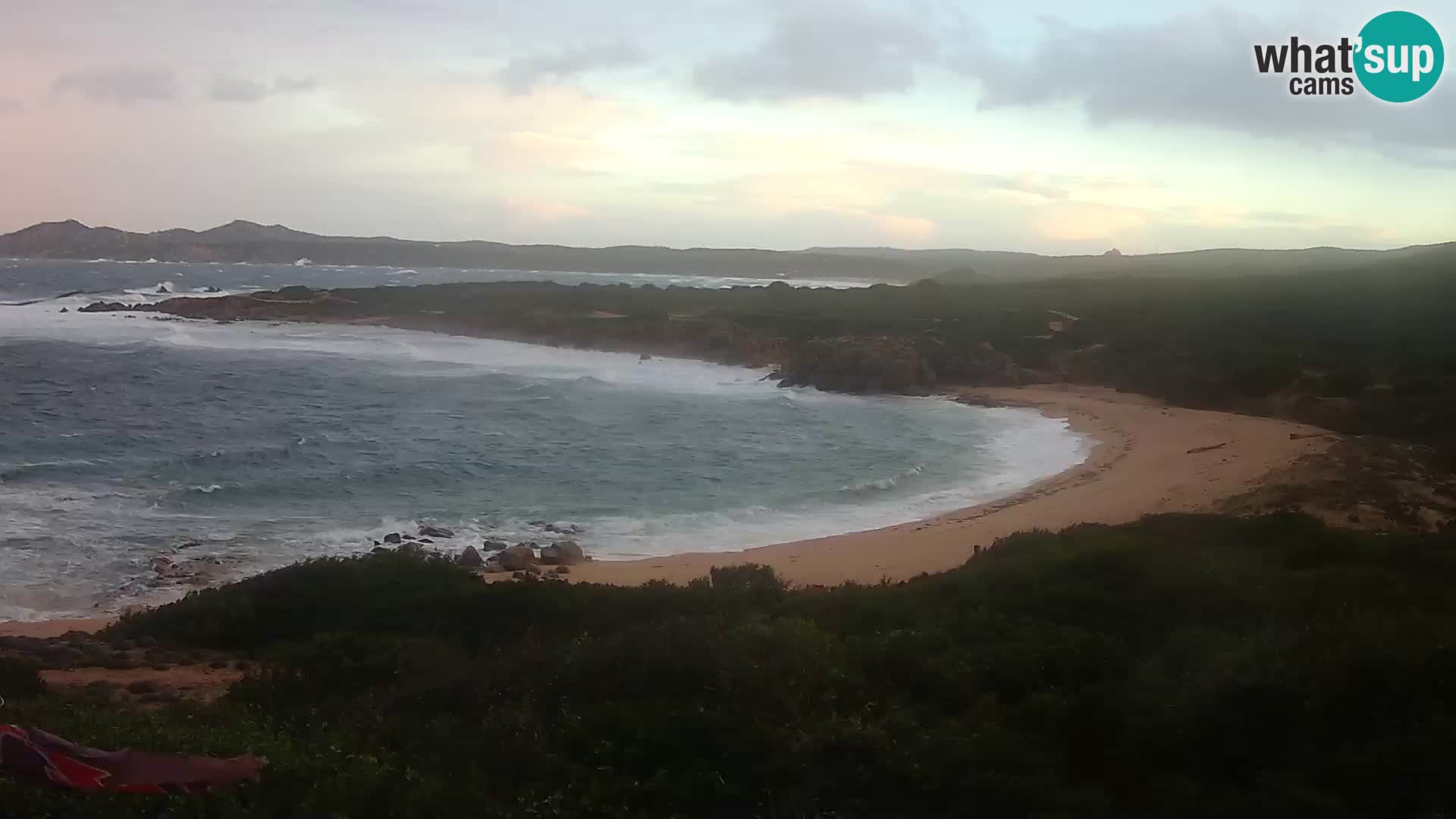 Live webcam Spiaggia di Cala Pischina – Aglientu – Sardegna