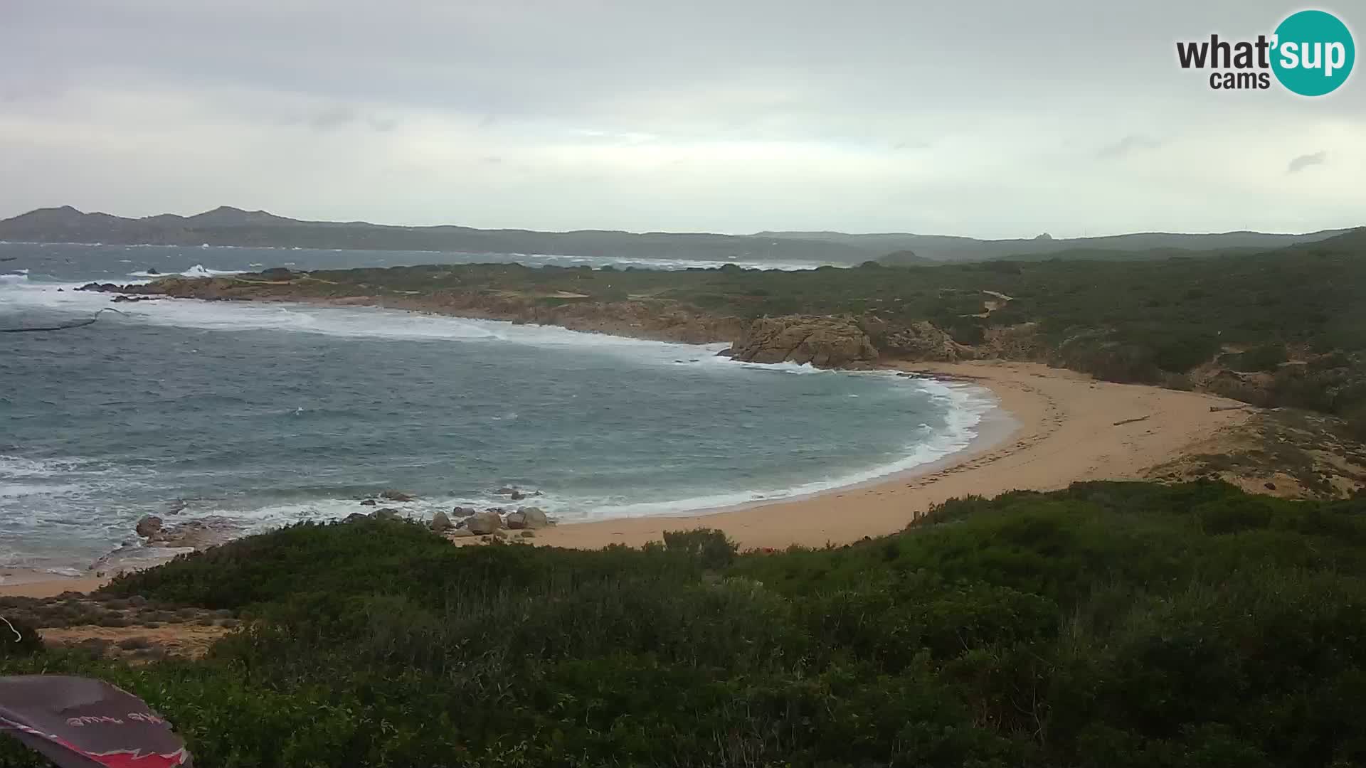 Live webcam Spiaggia di Cala Pischina – Aglientu – Sardegna