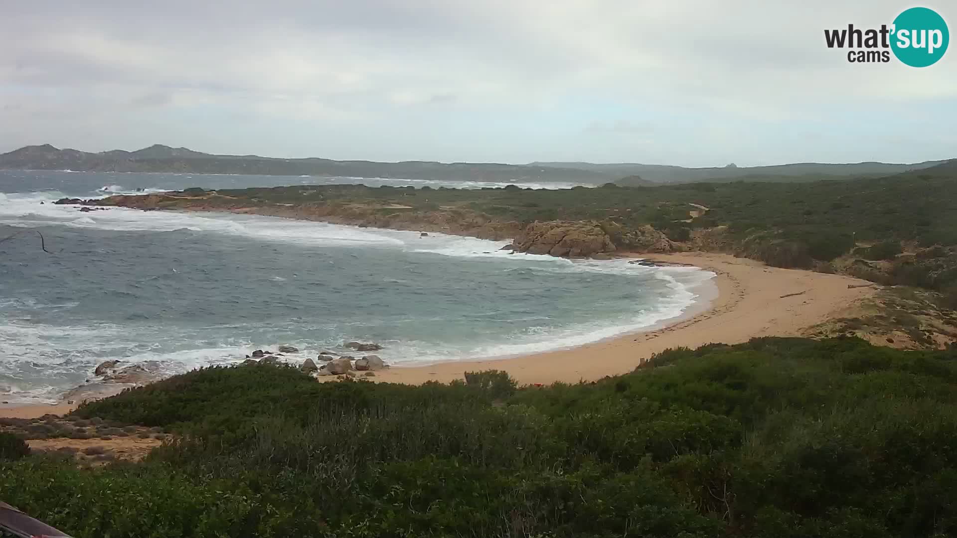 Live Webcam Strand Cala Pischina – Aglientu – Sardinien