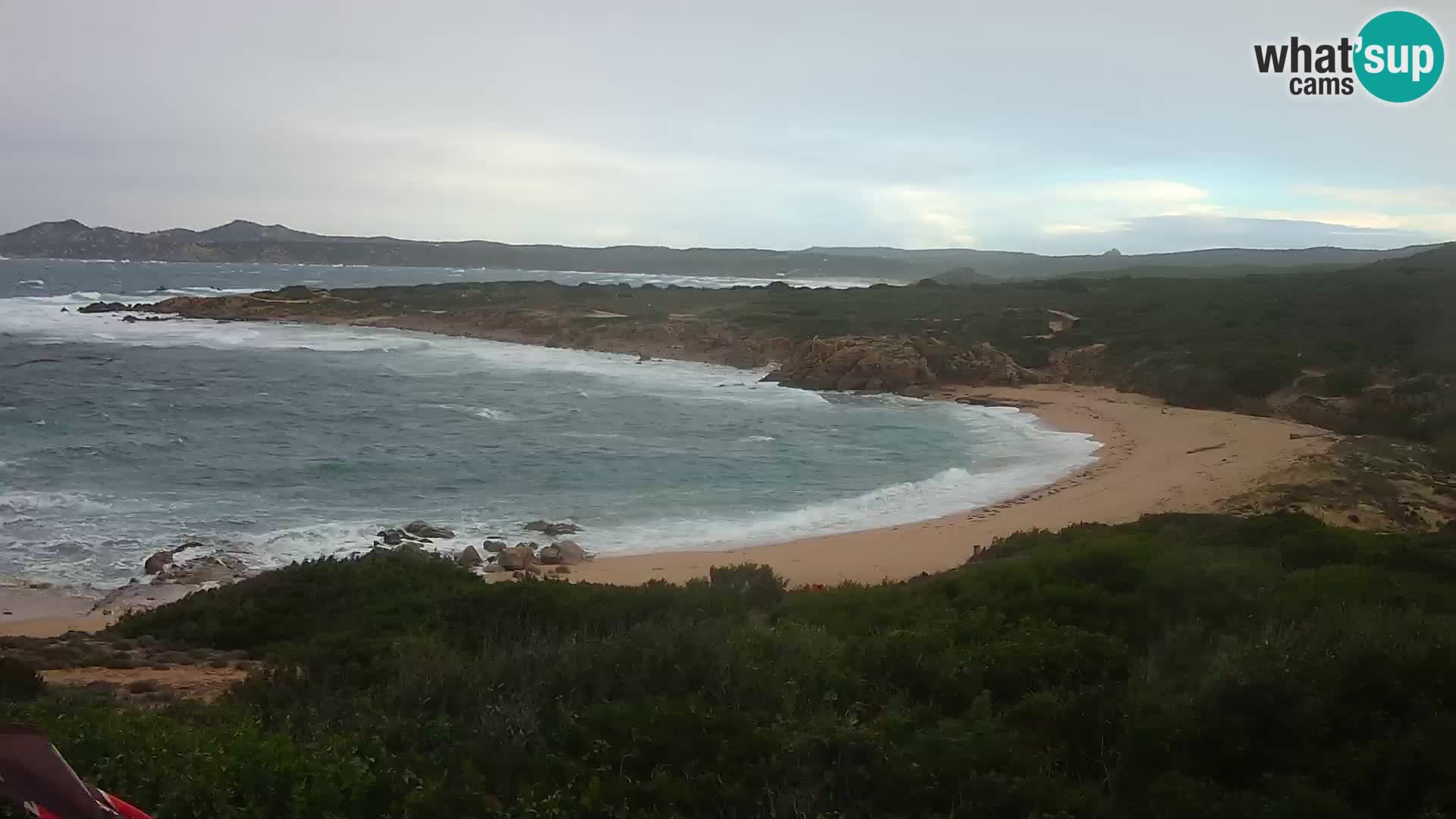 Live Webcam Strand Cala Pischina – Aglientu – Sardinien