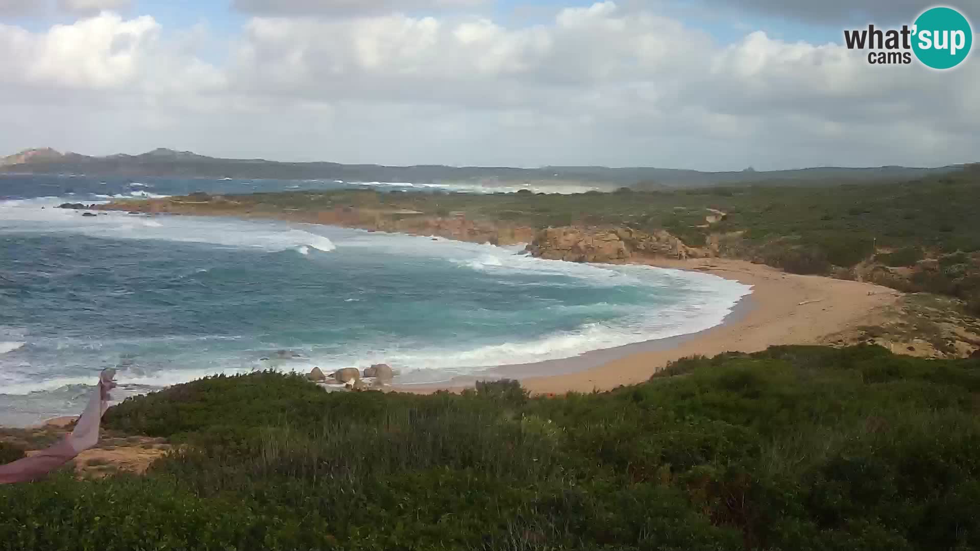 Live webcam Spiaggia di Cala Pischina – Aglientu – Sardegna