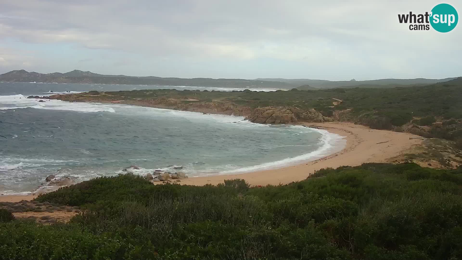 Live Webcam Strand Cala Pischina – Aglientu – Sardinien