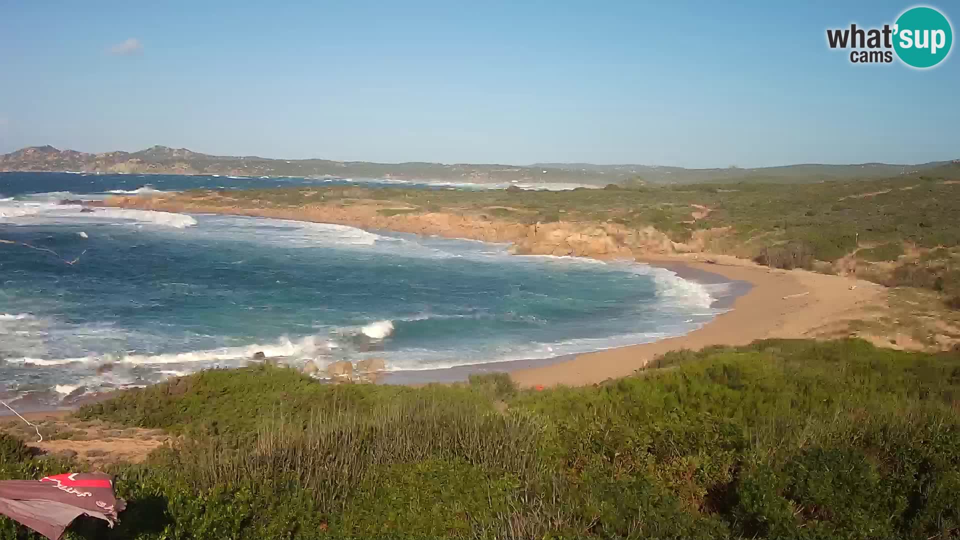 Live webcam Spiaggia di Cala Pischina – Aglientu – Sardegna