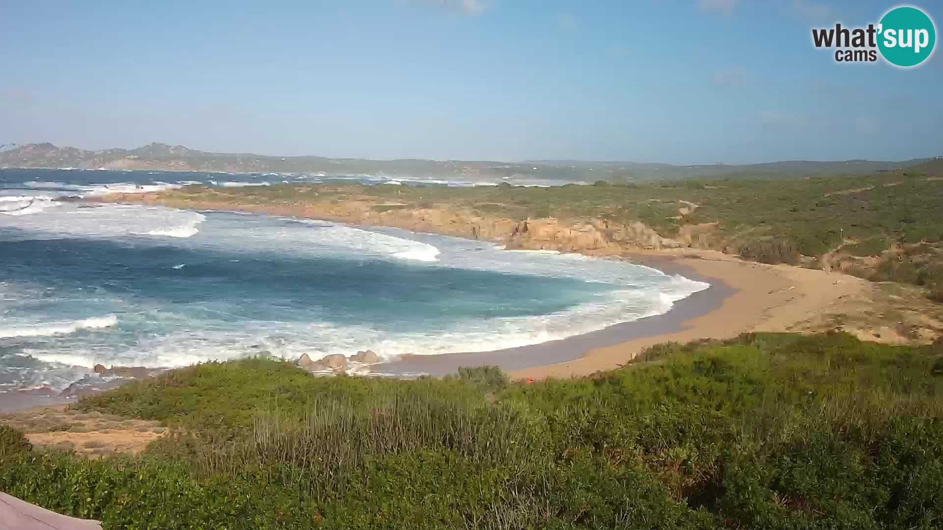 Web kamera uživo Cala Pischina plaža – Aglientu – Sardinija