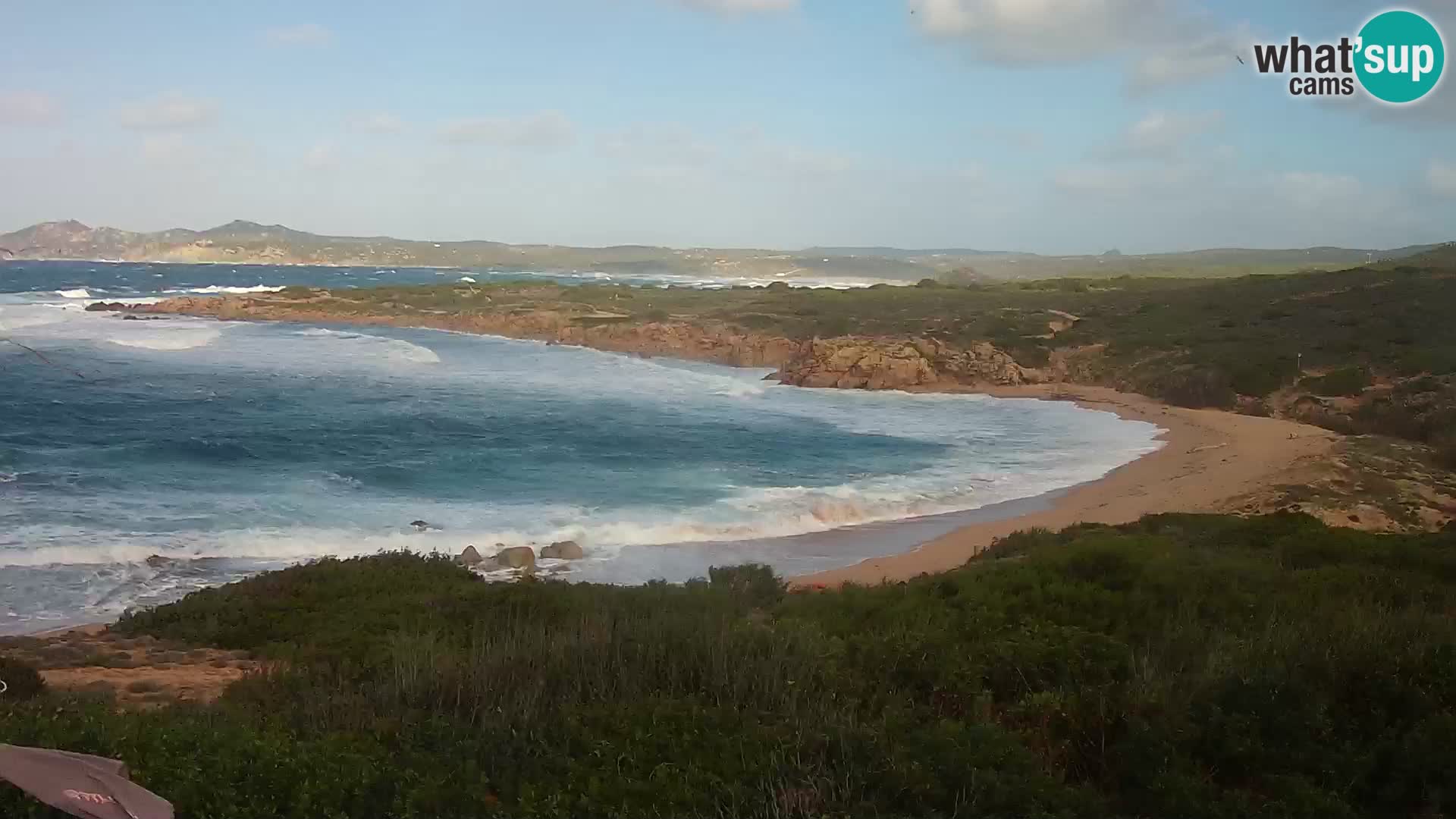 Live Webcam Strand Cala Pischina – Aglientu – Sardinien