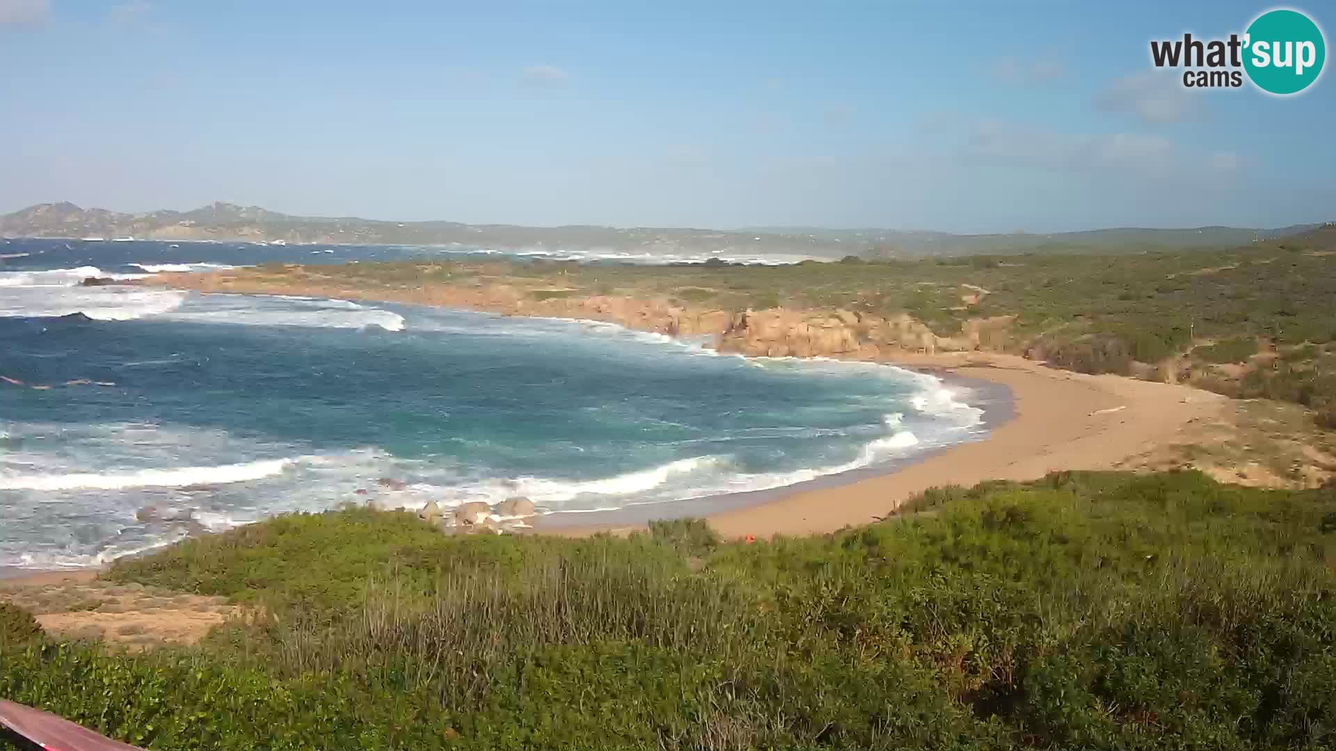 Live webcam Spiaggia di Cala Pischina – Aglientu – Sardegna