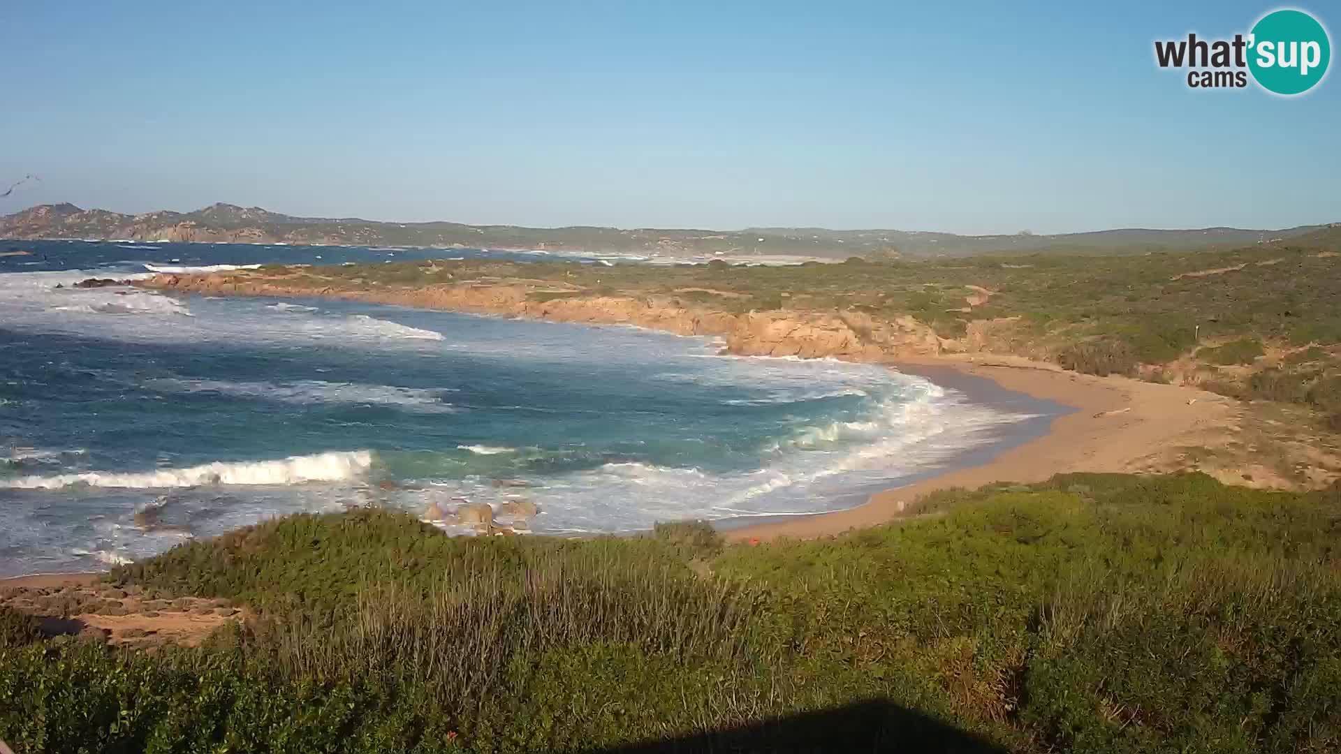 Live Webcam Strand Cala Pischina – Aglientu – Sardinien