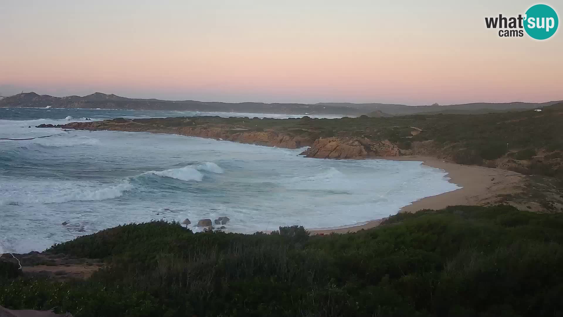 Web kamera uživo Cala Pischina plaža – Aglientu – Sardinija