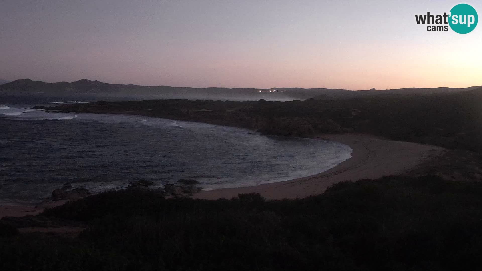 Live webcam Spiaggia di Cala Pischina – Aglientu – Sardegna