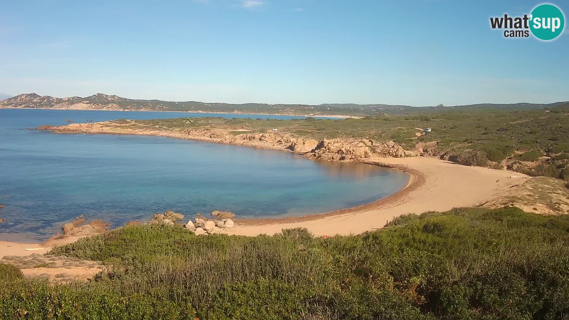 Live Webcam Strand Cala Pischina – Aglientu – Sardinien