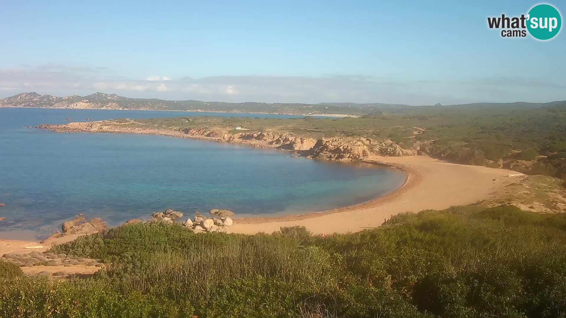 Live Webcam Strand Cala Pischina – Aglientu – Sardinien