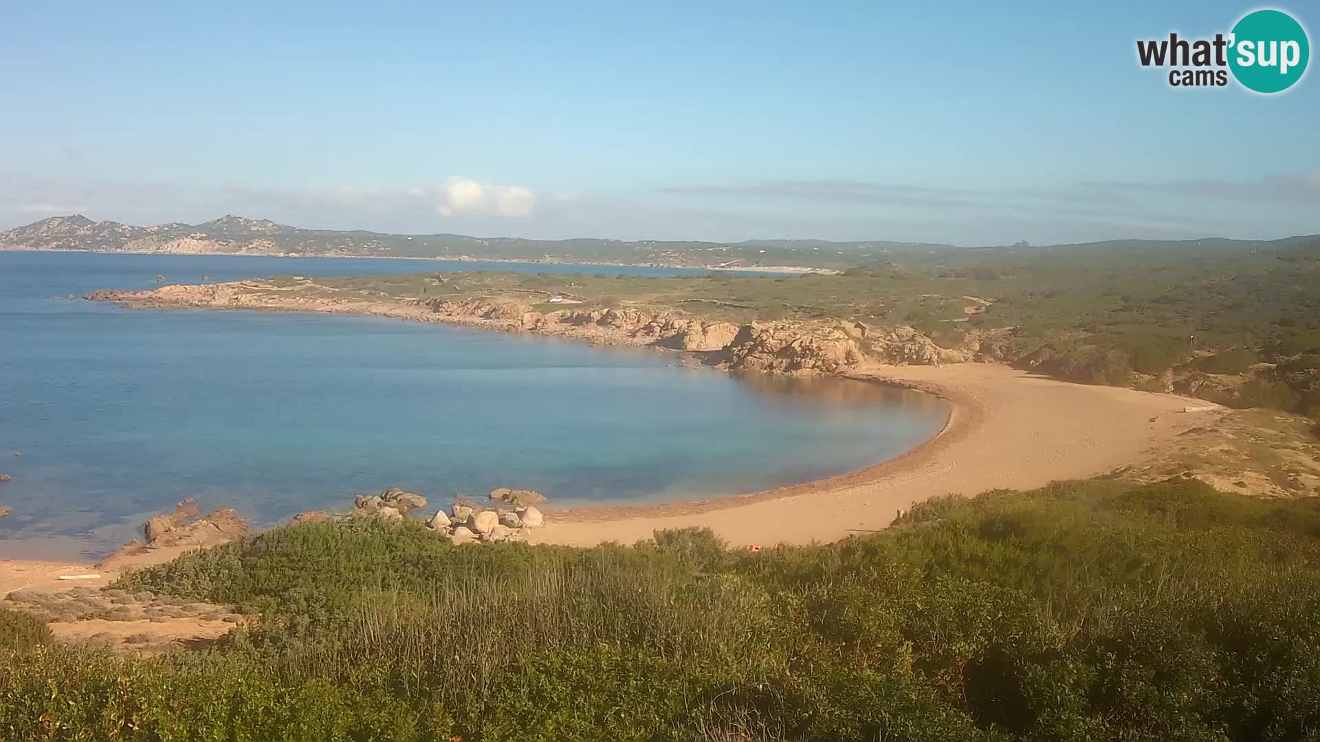 Live Webcam Strand Cala Pischina – Aglientu – Sardinien