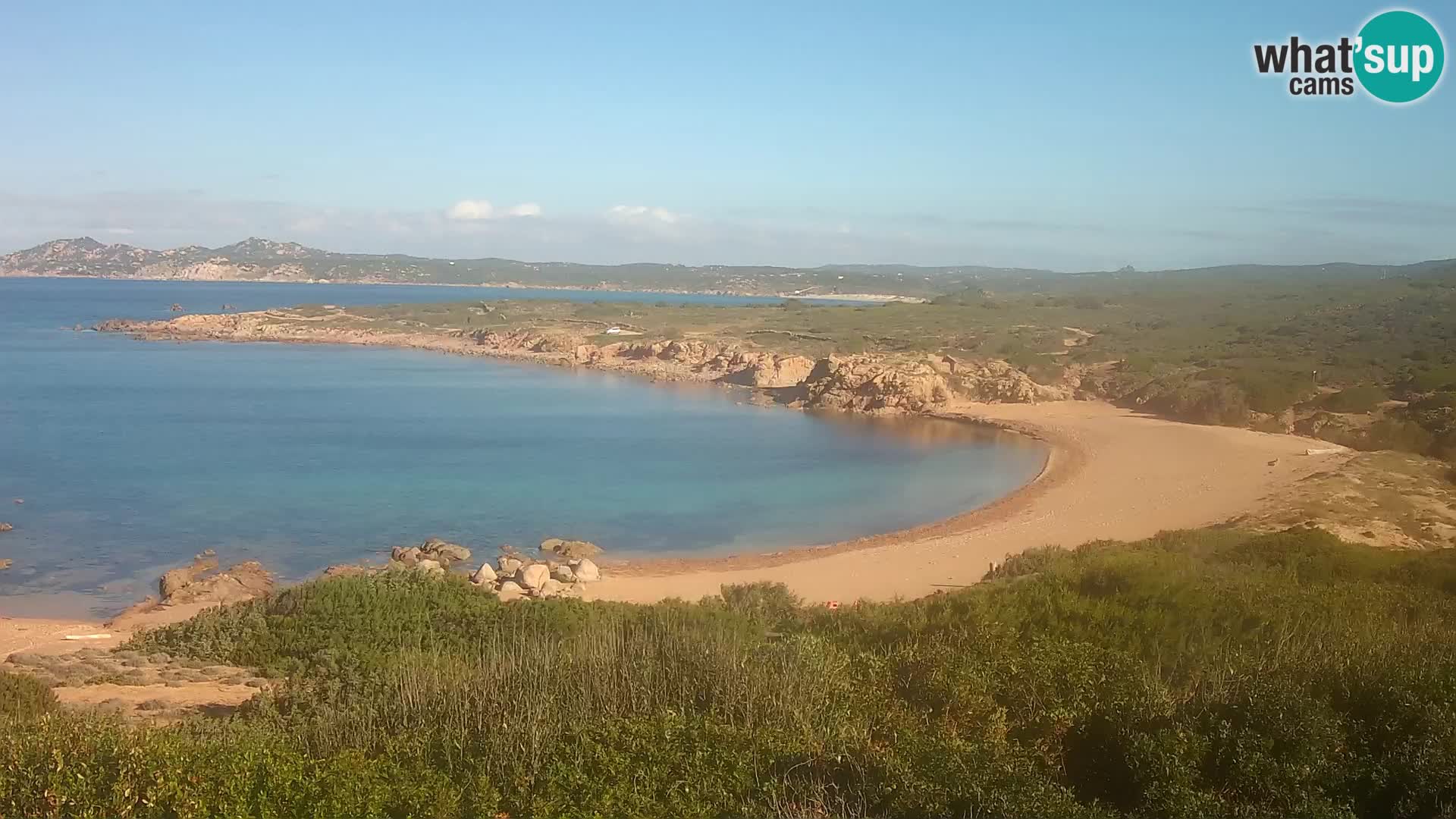 Live Webcam Strand Cala Pischina – Aglientu – Sardinien