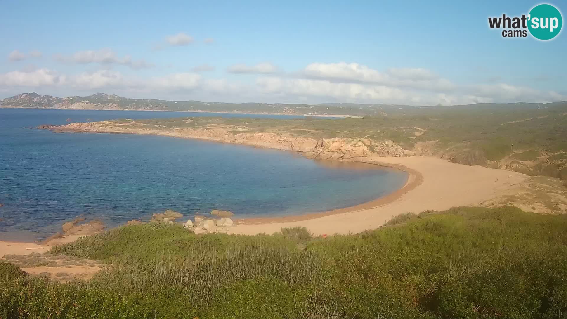 Live webcam Spiaggia di Cala Pischina – Aglientu – Sardegna