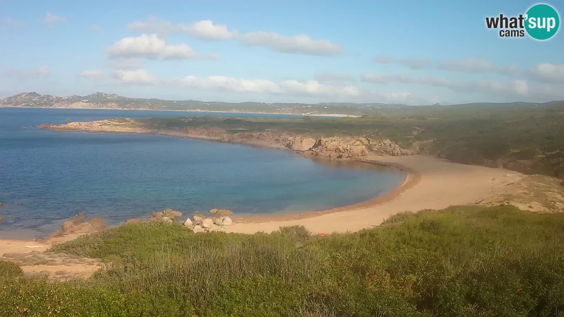 Live Webcam Strand Cala Pischina – Aglientu – Sardinien