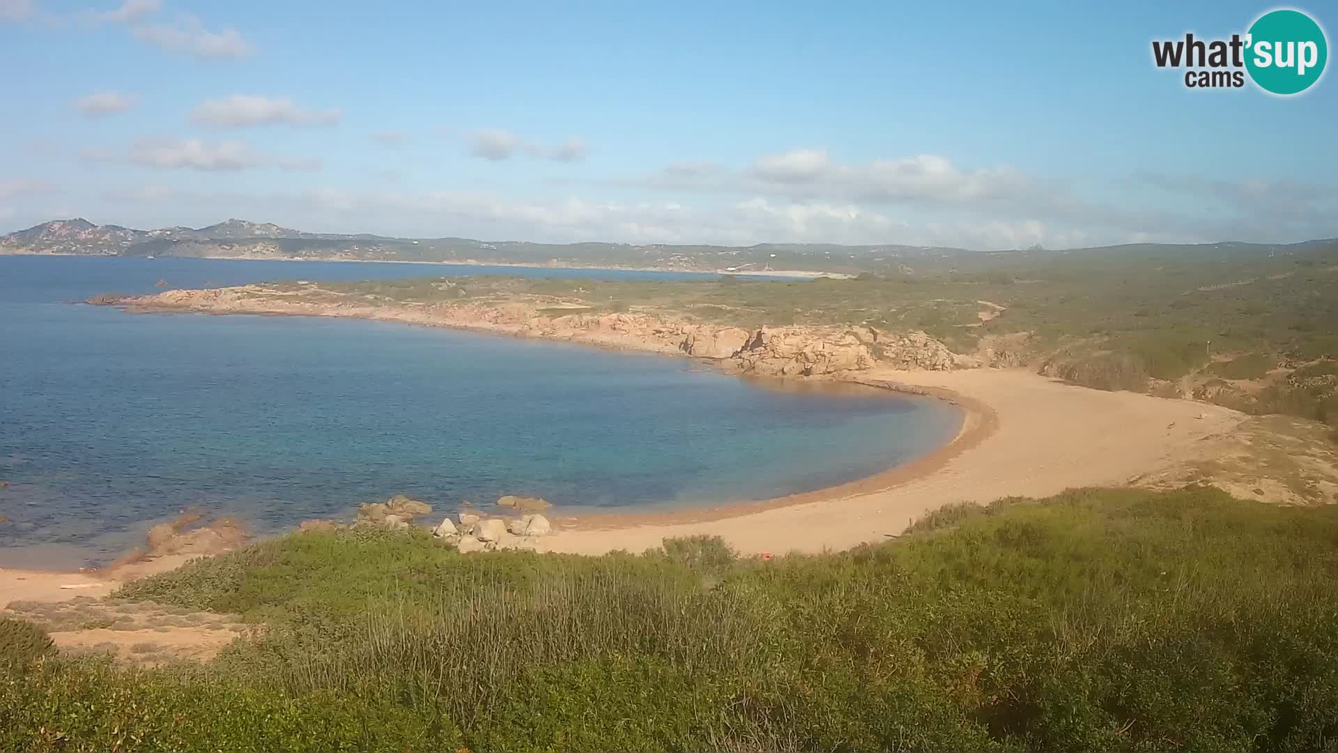 Live Webcam Strand Cala Pischina – Aglientu – Sardinien