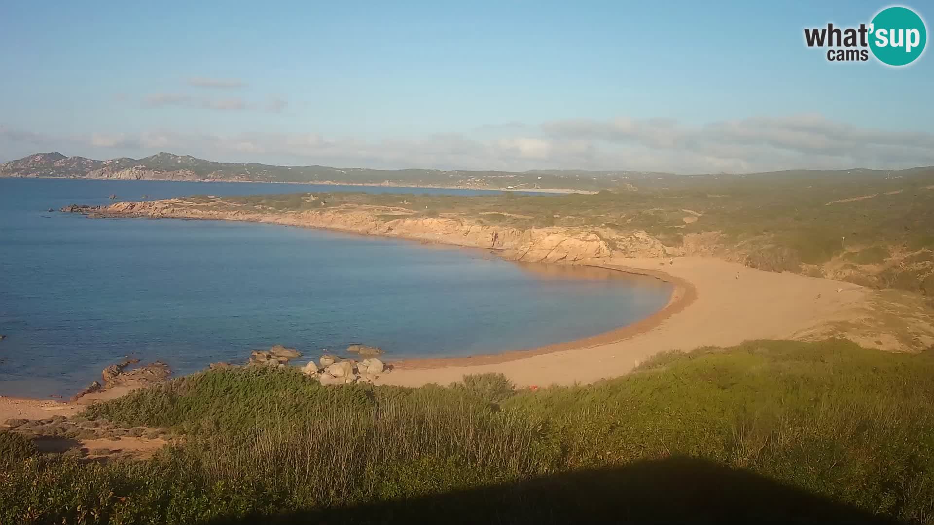 Live webcam Spiaggia di Cala Pischina – Aglientu – Sardegna