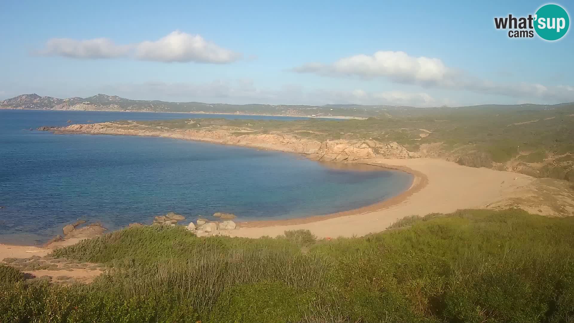 Live webcam Spiaggia di Cala Pischina – Aglientu – Sardegna