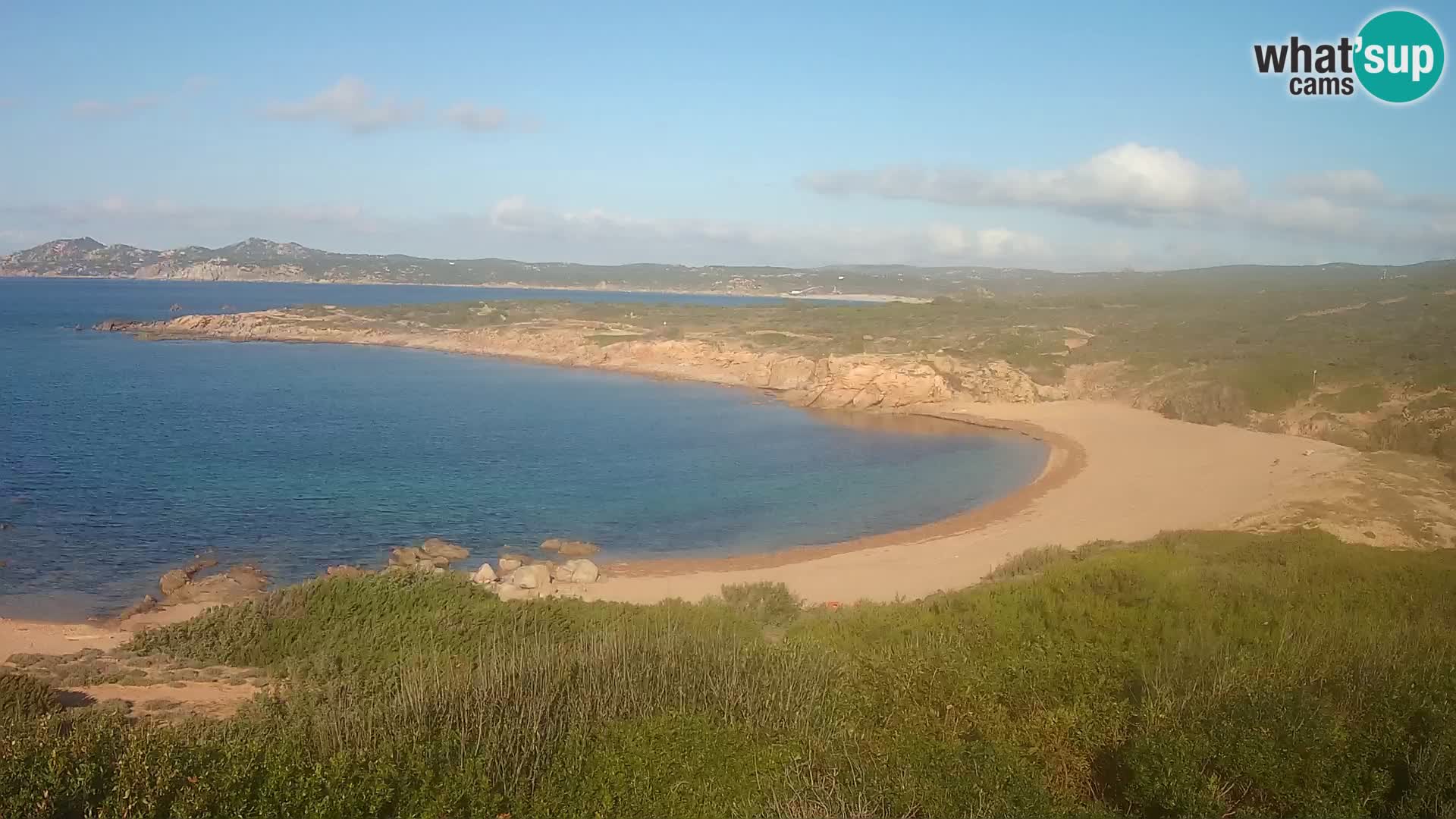 Live Webcam Strand Cala Pischina – Aglientu – Sardinien