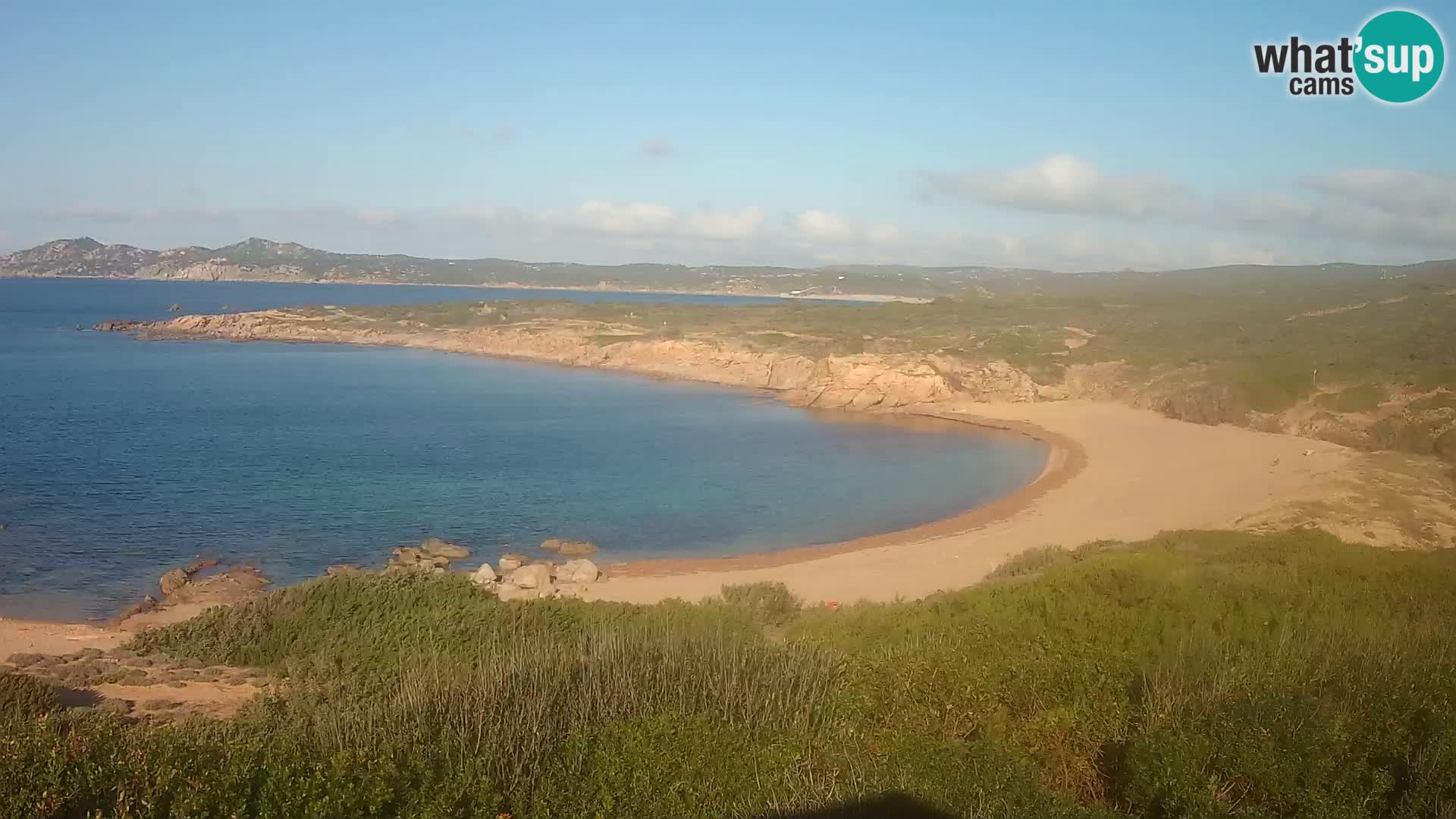 Live webcam Spiaggia di Cala Pischina – Aglientu – Sardegna