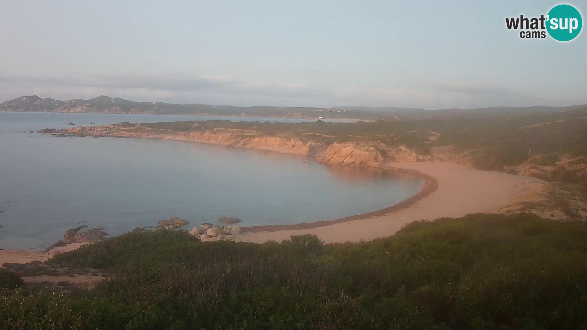 Live webcam Spiaggia di Cala Pischina – Aglientu – Sardegna