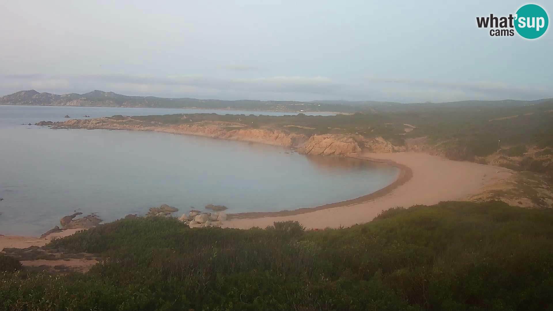 Live webcam Spiaggia di Cala Pischina – Aglientu – Sardegna