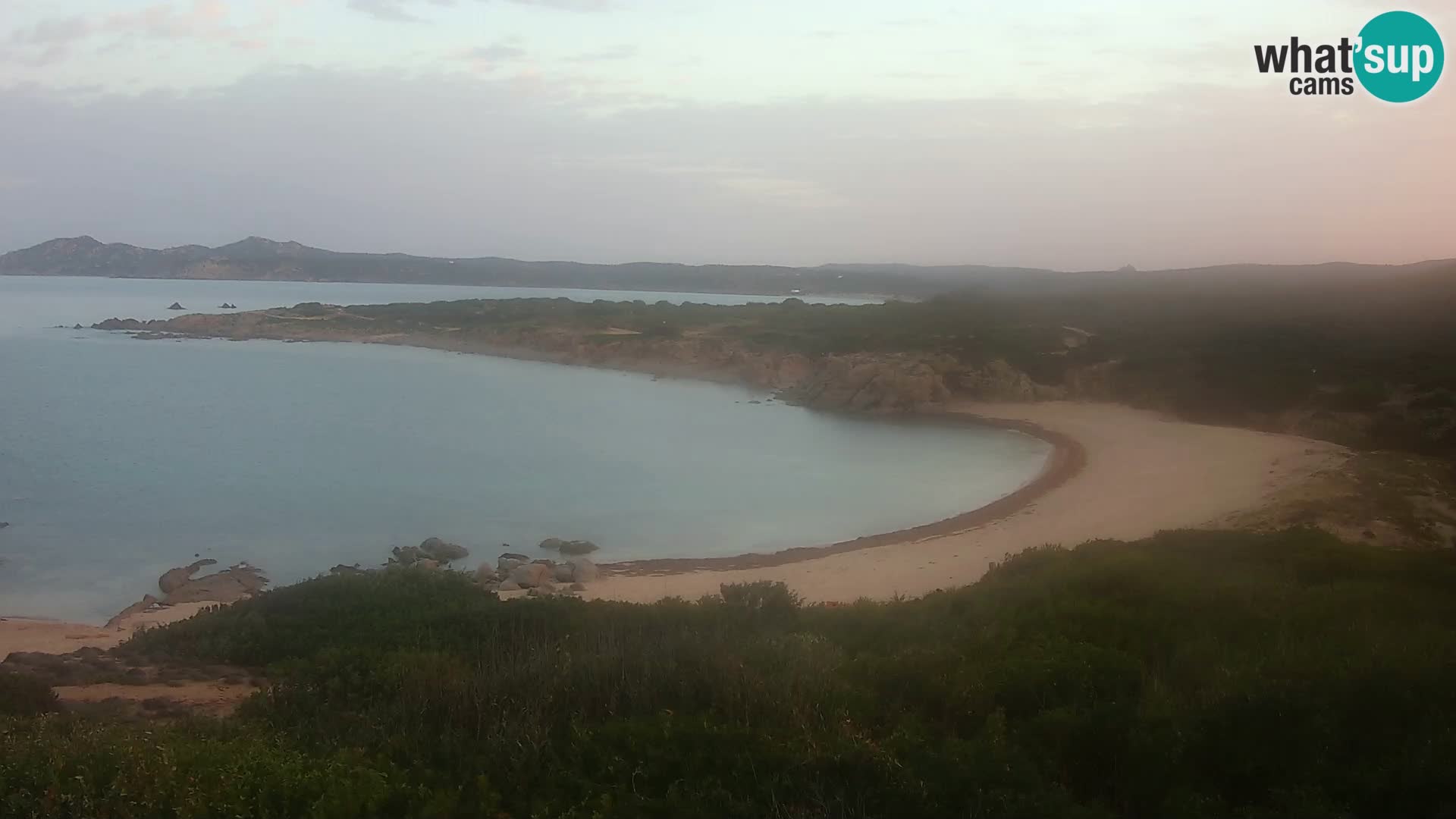 Live webcam Spiaggia di Cala Pischina – Aglientu – Sardegna