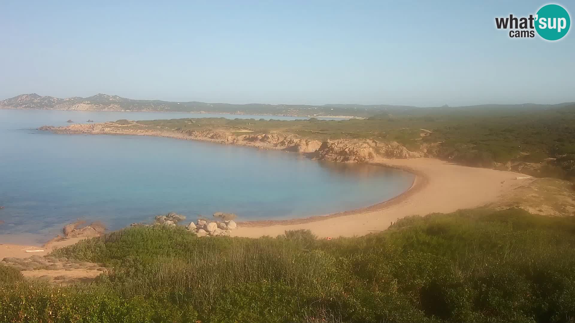 Live webcam Spiaggia di Cala Pischina – Aglientu – Sardegna