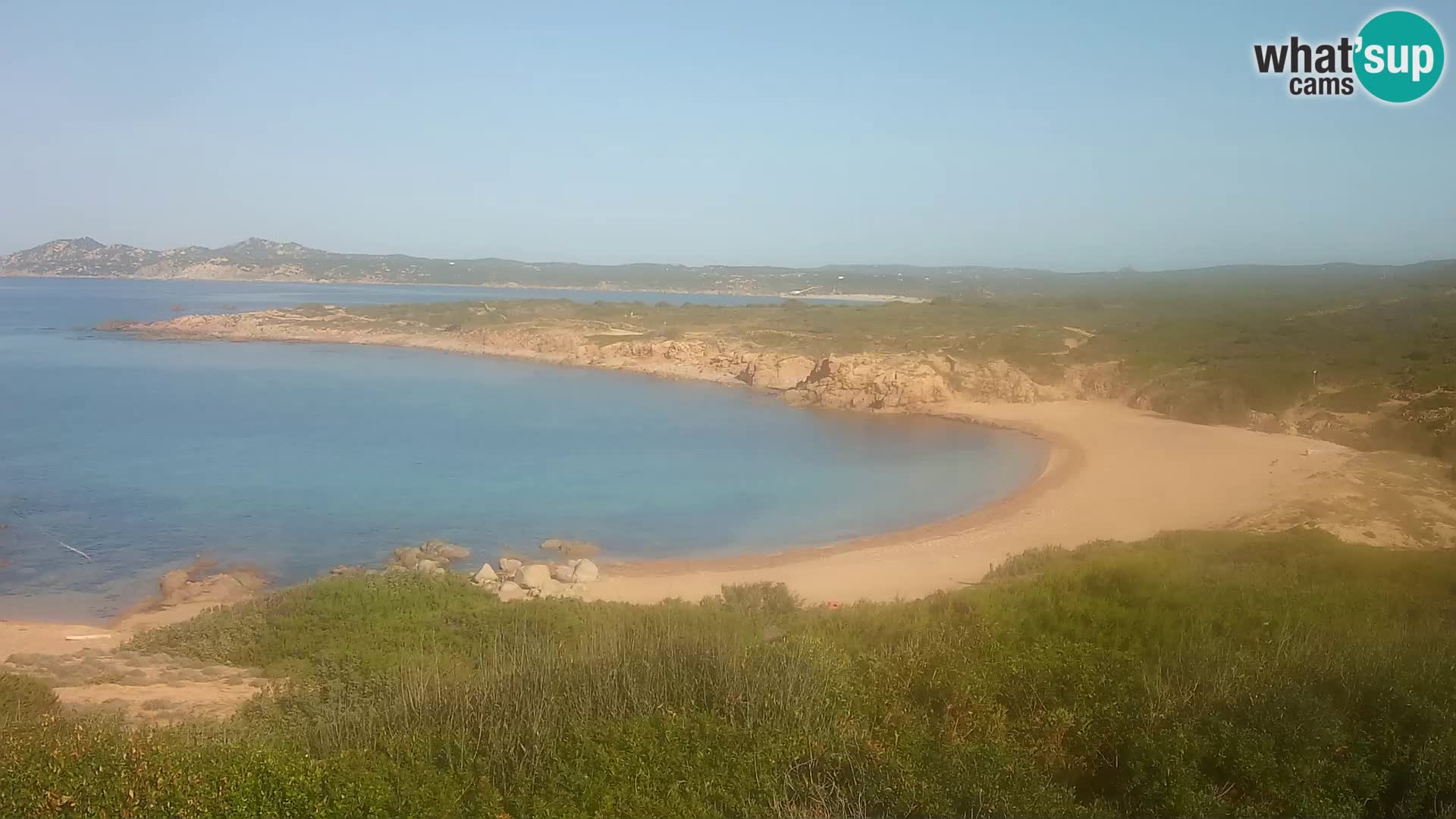 Live Webcam Strand Cala Pischina – Aglientu – Sardinien