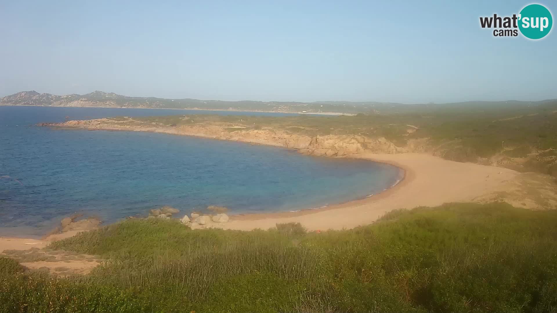 Live webcam Spiaggia di Cala Pischina – Aglientu – Sardegna