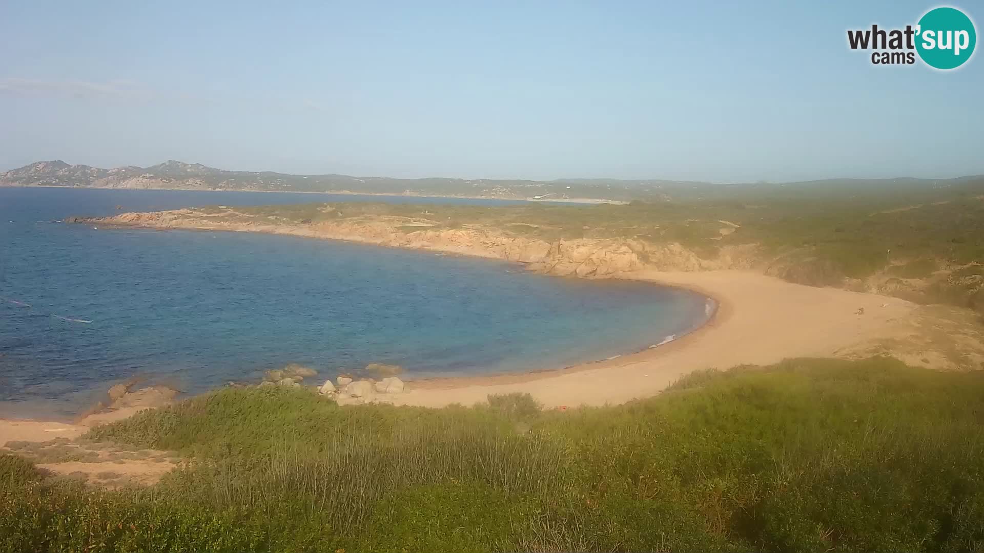 Web kamera uživo Cala Pischina plaža – Aglientu – Sardinija