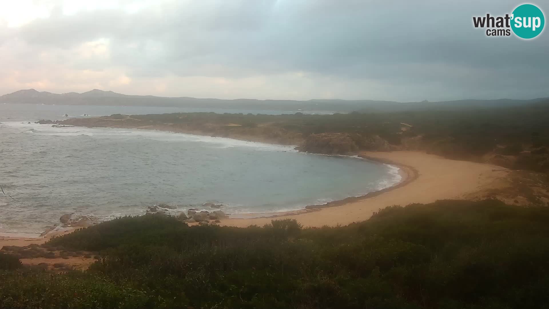 Live webcam Spiaggia di Cala Pischina – Aglientu – Sardegna