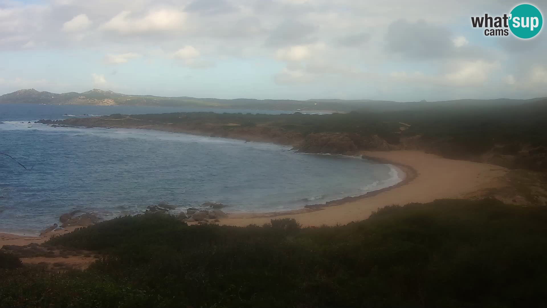 Live webcam Spiaggia di Cala Pischina – Aglientu – Sardegna