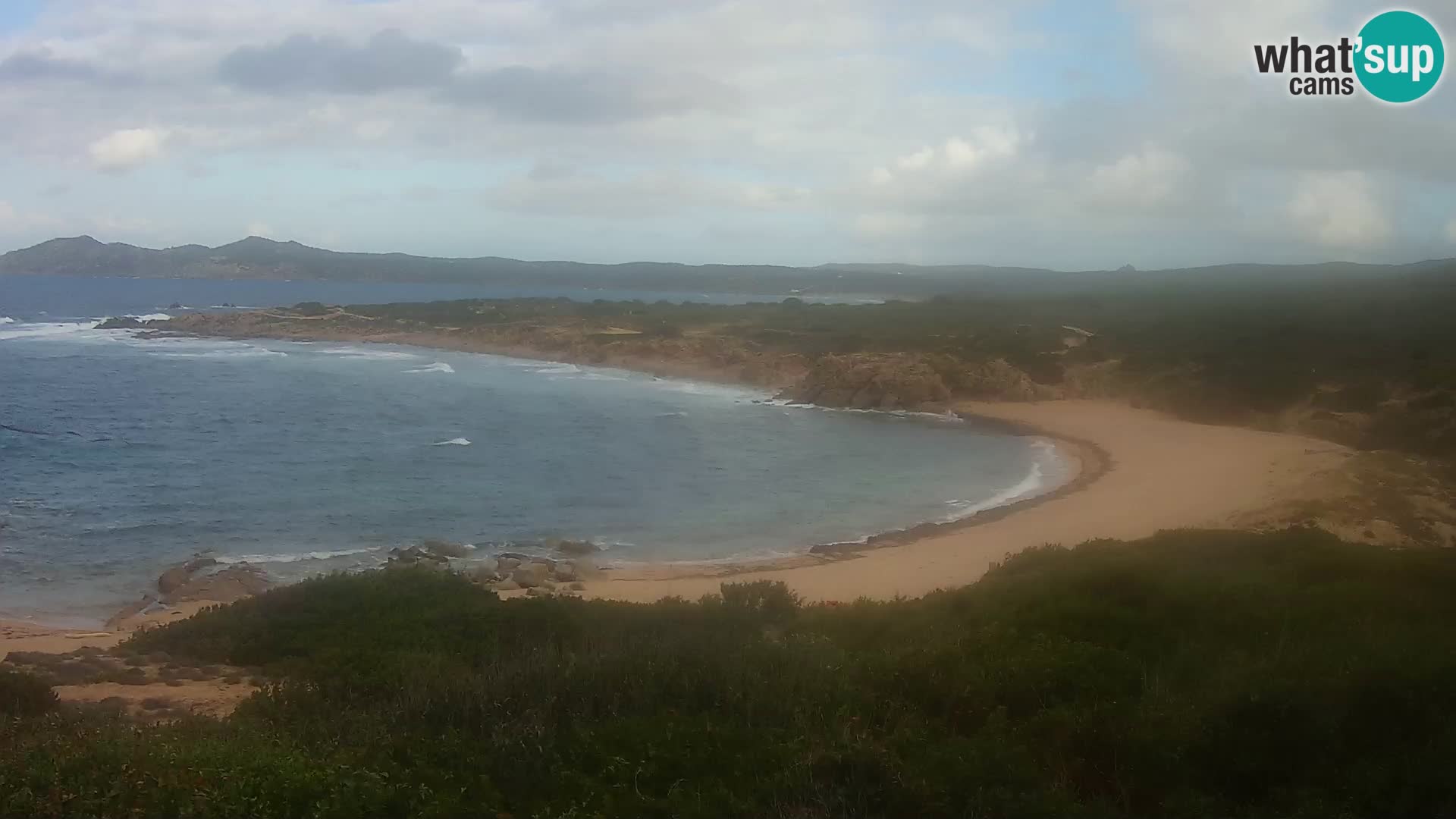 Live Webcam Strand Cala Pischina – Aglientu – Sardinien