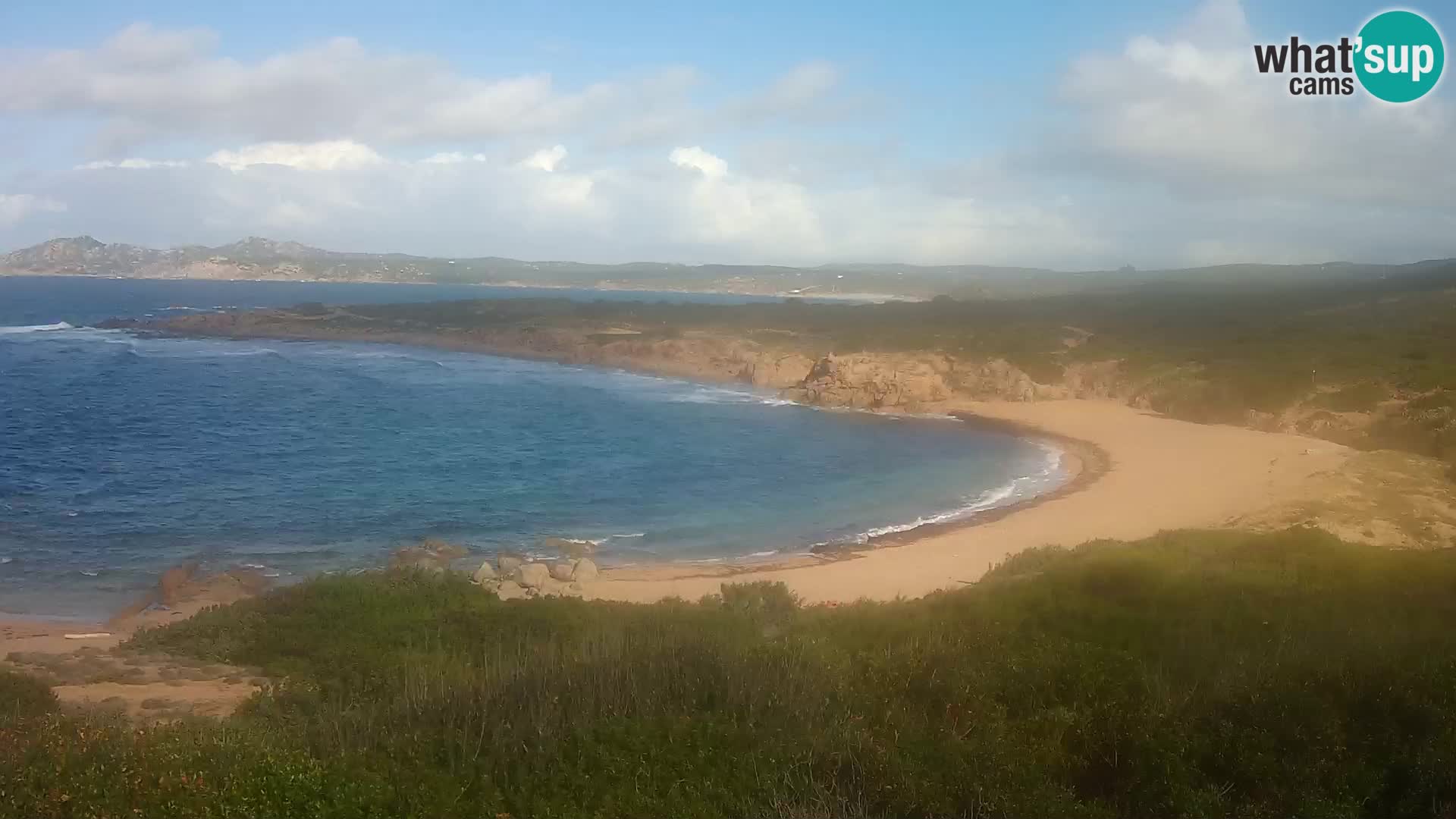 Live Webcam Strand Cala Pischina – Aglientu – Sardinien