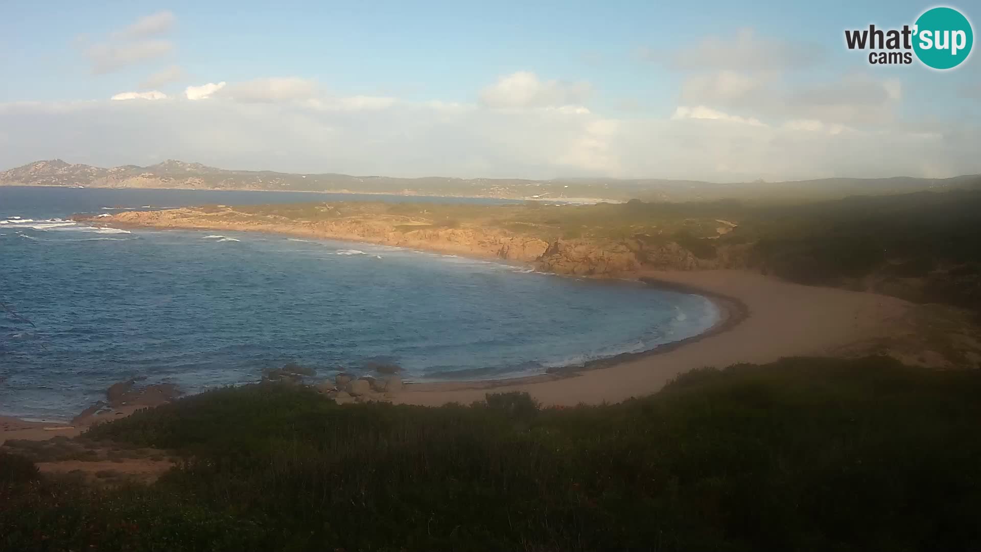 Live Webcam Strand Cala Pischina – Aglientu – Sardinien