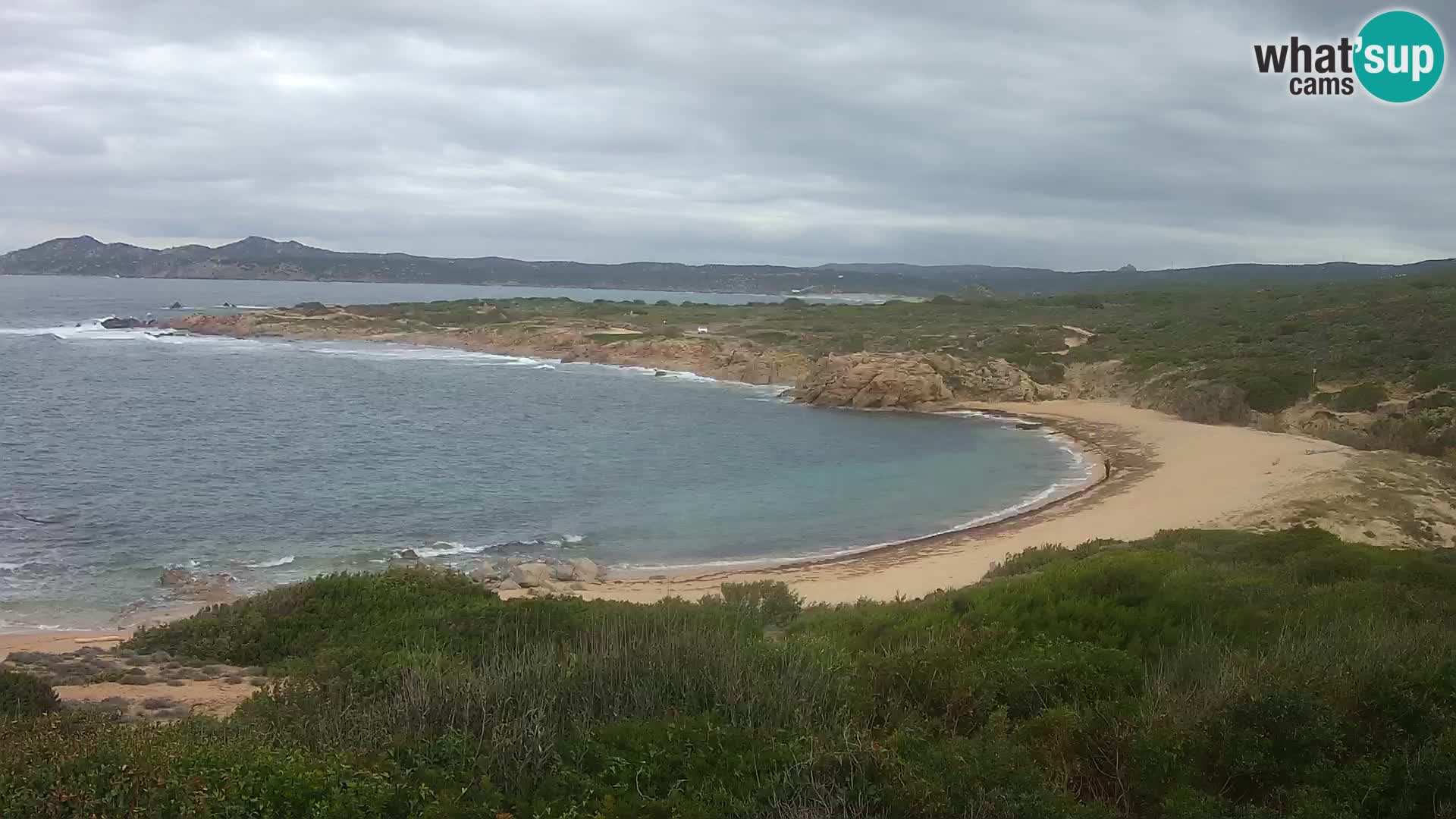 Live webcam Spiaggia di Cala Pischina – Aglientu – Sardegna