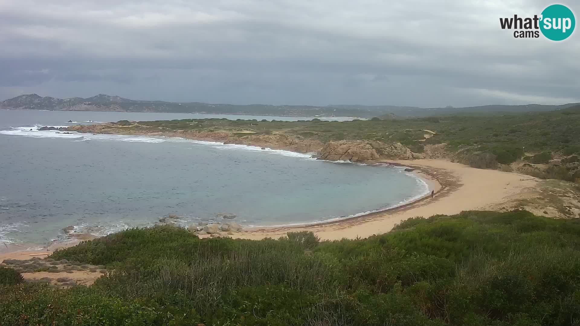 Live webcam Spiaggia di Cala Pischina – Aglientu – Sardegna