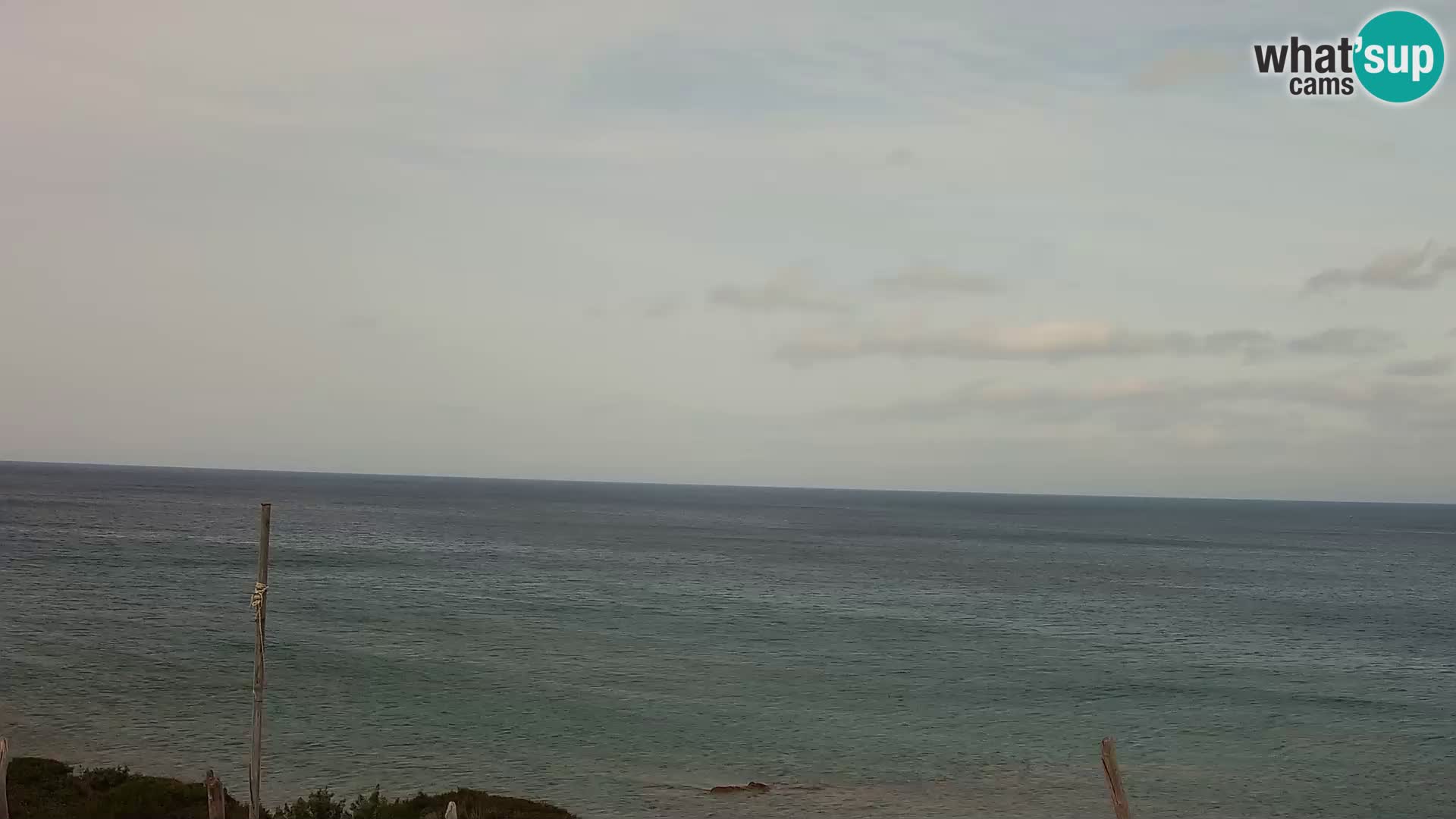 Live webcam Cala Pischina beach – Aglientu – Sardinia