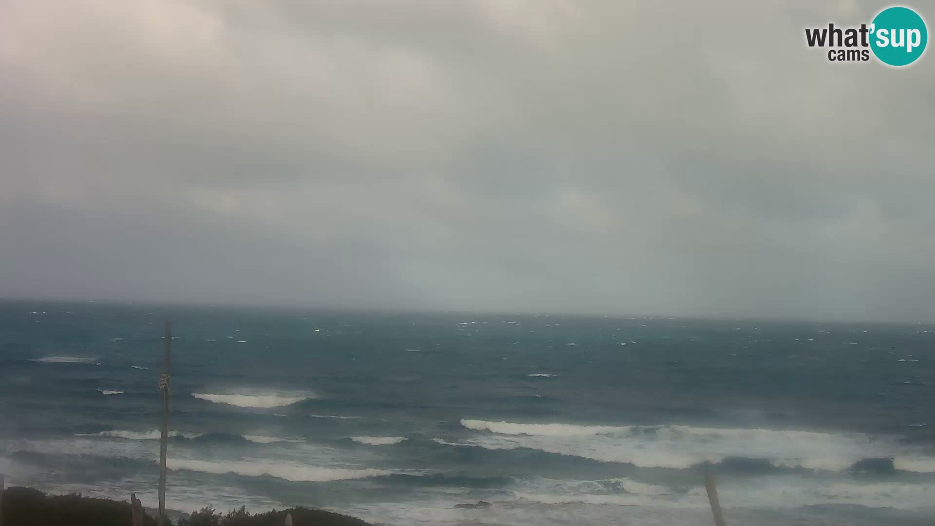 Cámara web en vivo Playa de Cala Pischina – Aglientu – Cerdeña