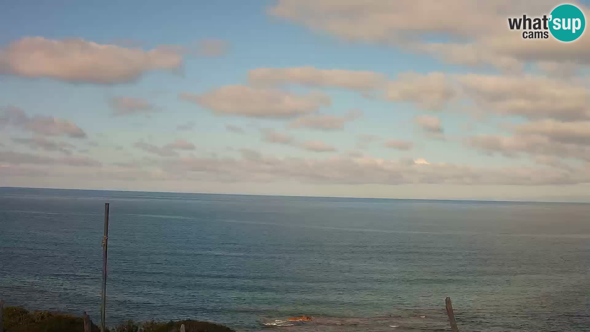 Live Webcam Strand Cala Pischina – Aglientu – Sardinien